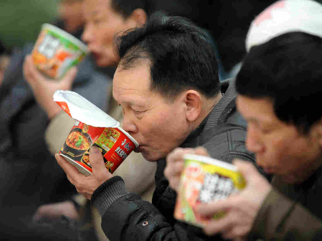 Eating Ramen Noodles
 Ramen To The Rescue How Instant Noodles Fight Global