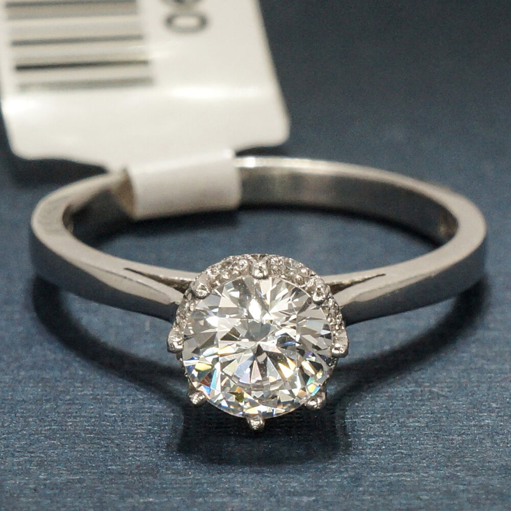 Ebay Diamond Engagement Rings
 Tacori Diamond Platinum Engagement Ring 2504