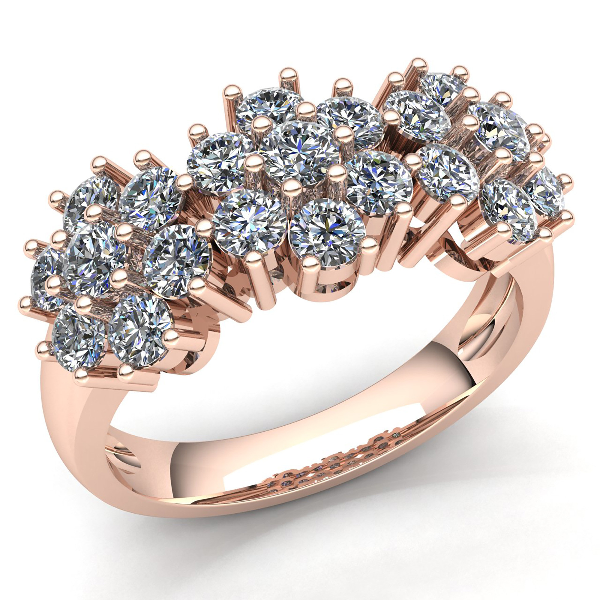 Ebay Diamond Engagement Rings
 Genuine 3ct Round Cut Diamond Women s Bridal Cluster
