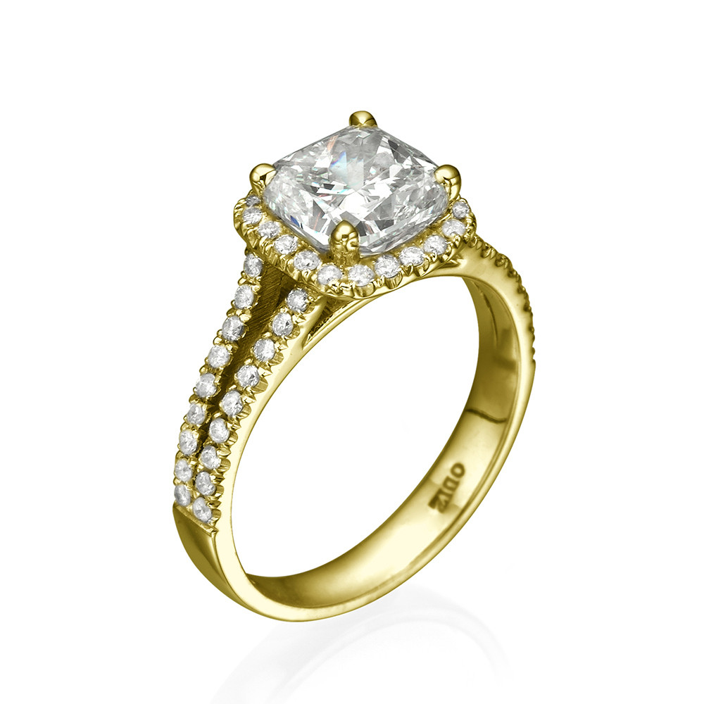 Ebay Diamond Engagement Rings
 0 8ct D VS1 Enhanced Diamond Unique Engagement Ring 18K