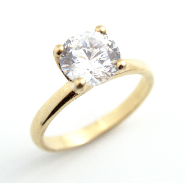 Ebay Diamond Engagement Rings
 Diamond Unique 3ct Solitaire Engagement Ring 9ct Gold