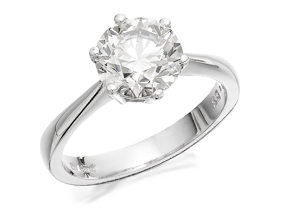 Ebay Diamond Engagement Rings
 AnchorCert Womens Jewellery Platinum 2 Carat Diamond