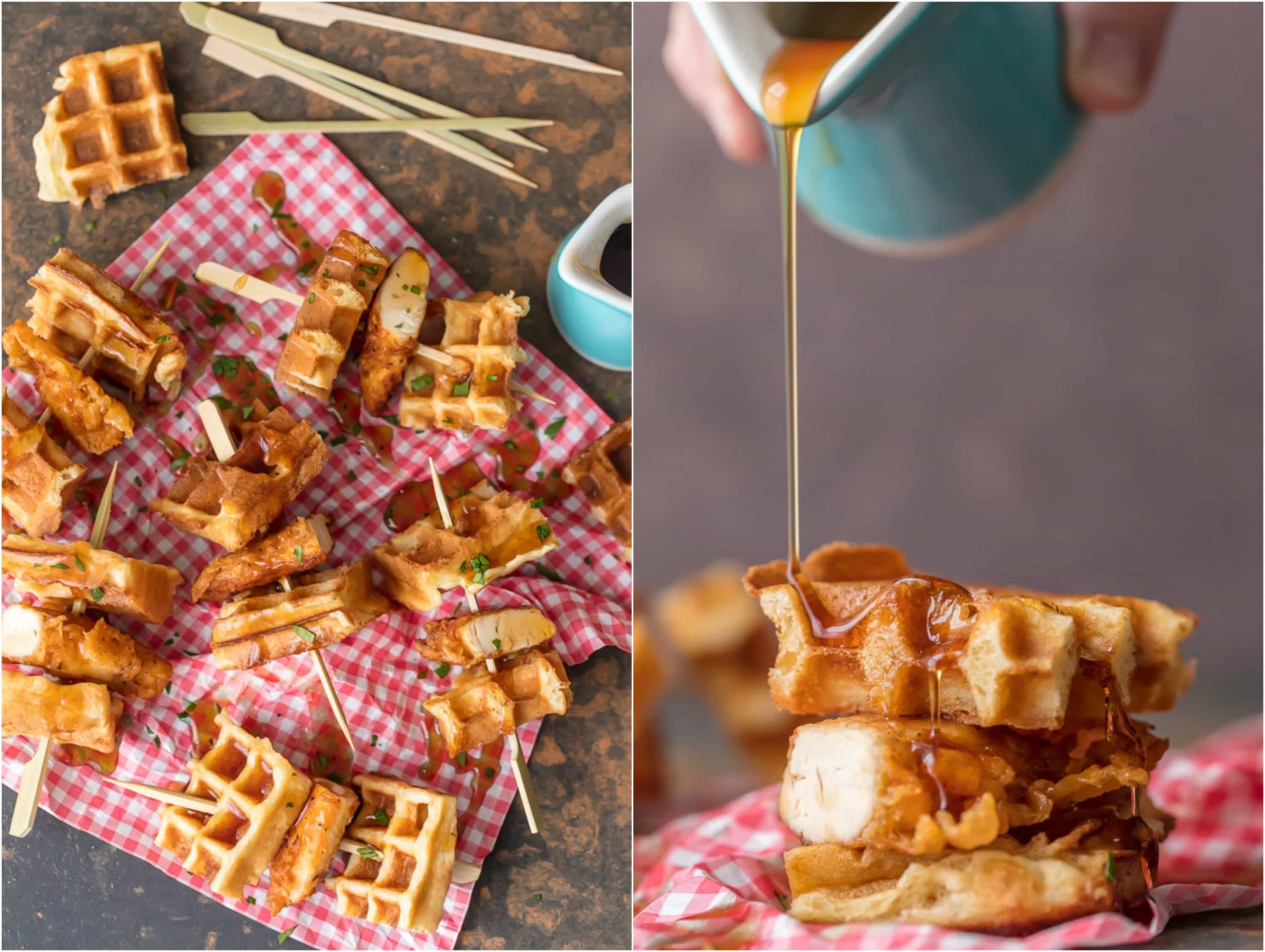 Eddy'S Chicken And Waffles
 Chicken and Waffles Recipe Mini Chicken and Waffles on a