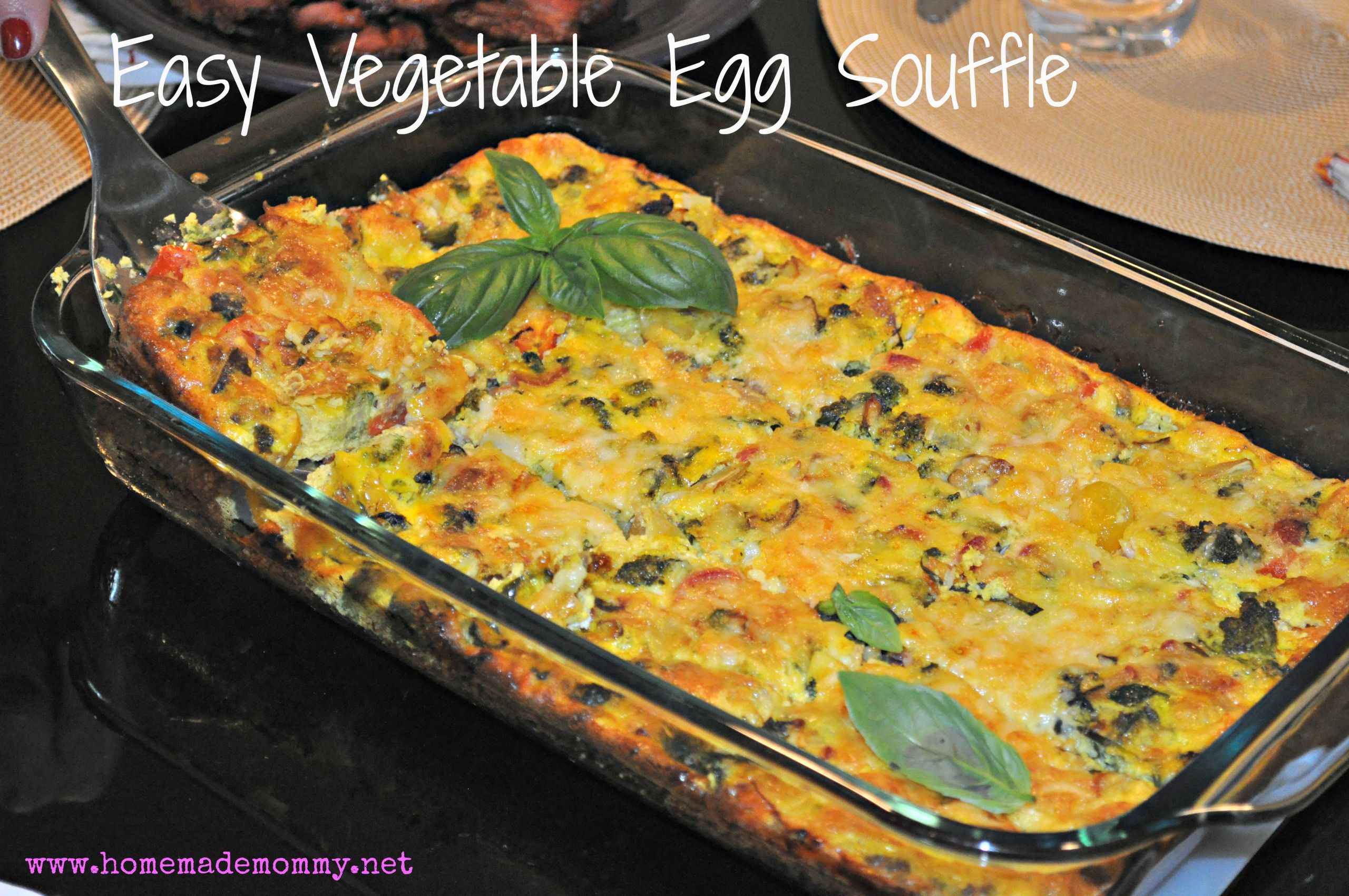 Egg Souffle Recipes Breakfast
 Easy Ve able Egg Soufflé Homemade Mommy