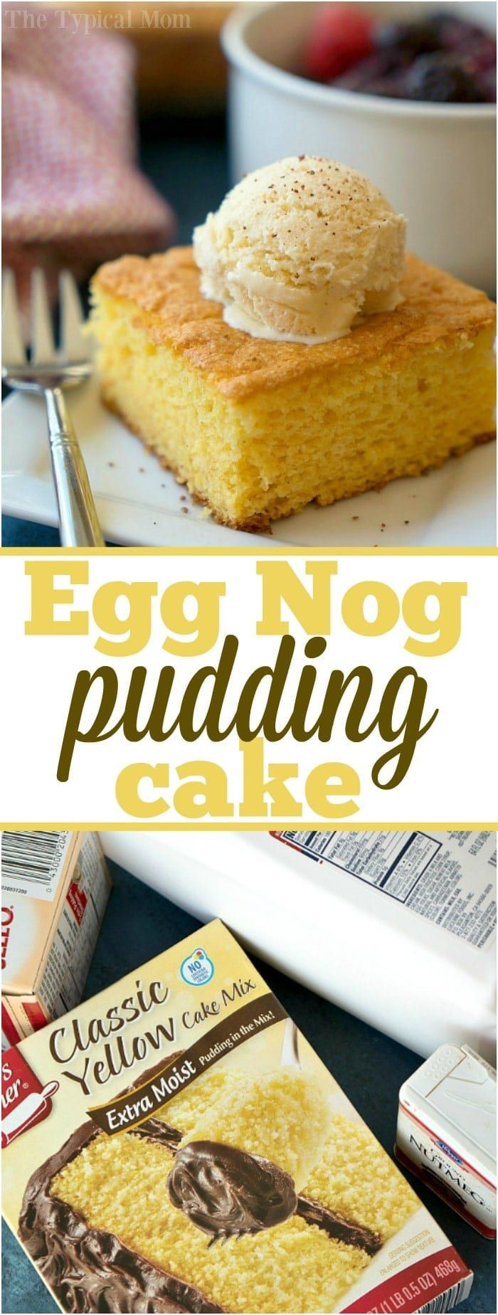 Eggnog Cake Recipe Using Cake Mix
 Pin by Linda Staten on Sweets