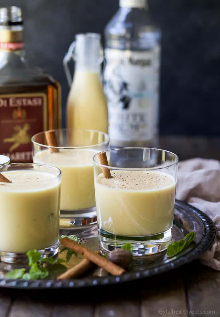 Eggnog Cocktail Rum
 Holiday Spiked Eggnog