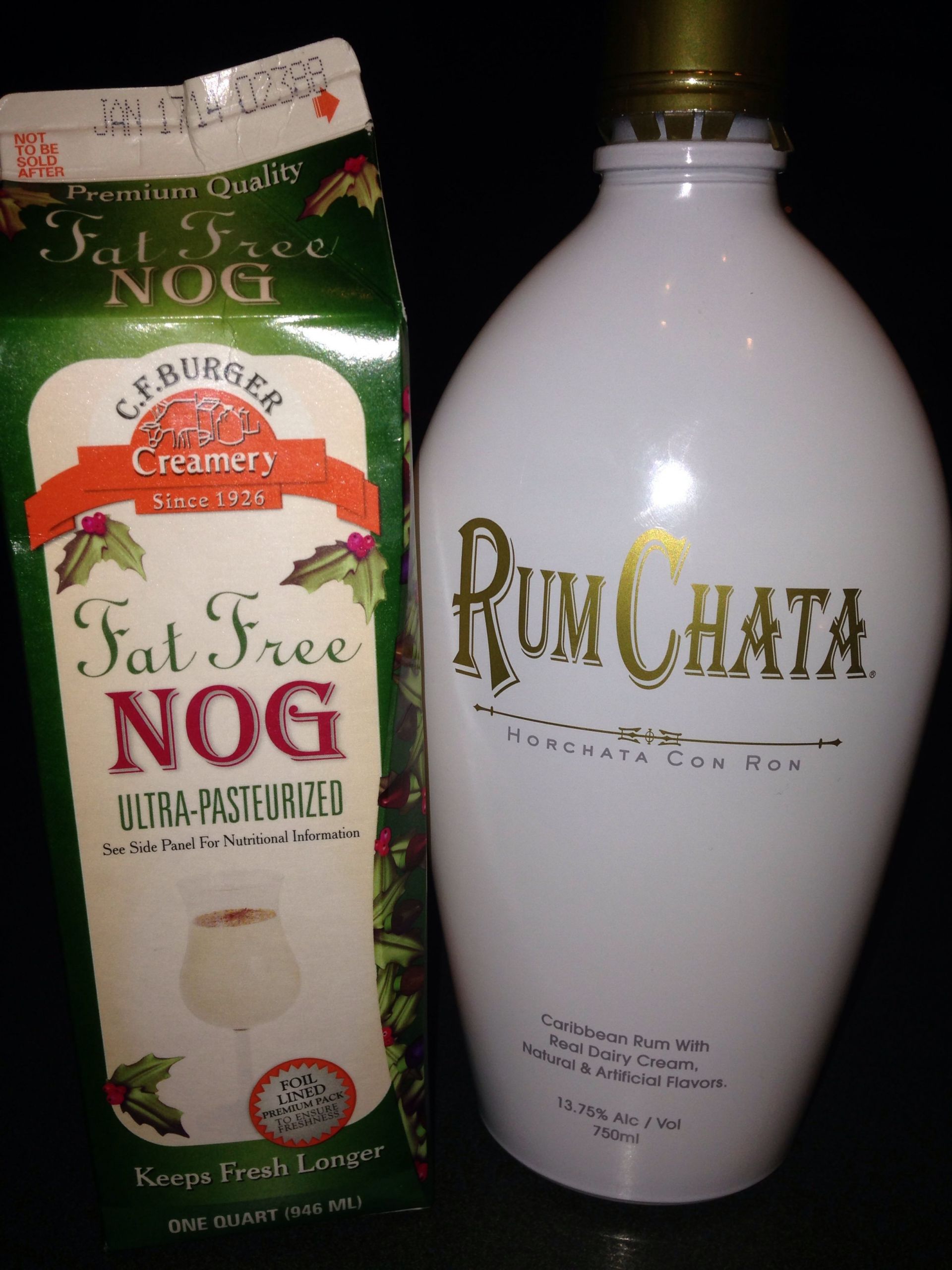 Eggnog Cocktail Rum
 Pin on rum chata party