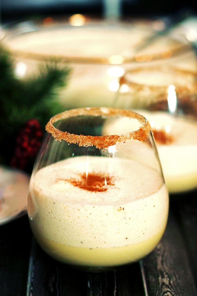 Eggnog Recipe Rum
 Homemade Eggnog with Rum and Kahlua