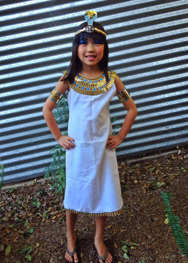 Egyptian Costume DIY
 How to Make an Ancient Egypt Girl’s Costume