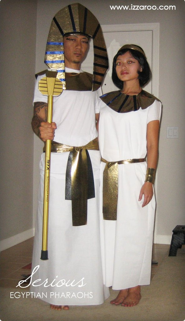 Egyptian Costume DIY
 Halloween 2009 DIY Egyptian Pharaohs Themed Halloween