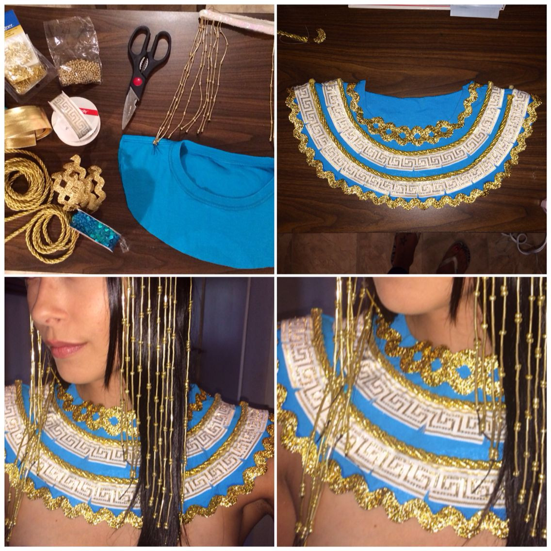 Egyptian Costume DIY
 Pin auf DIY stuff