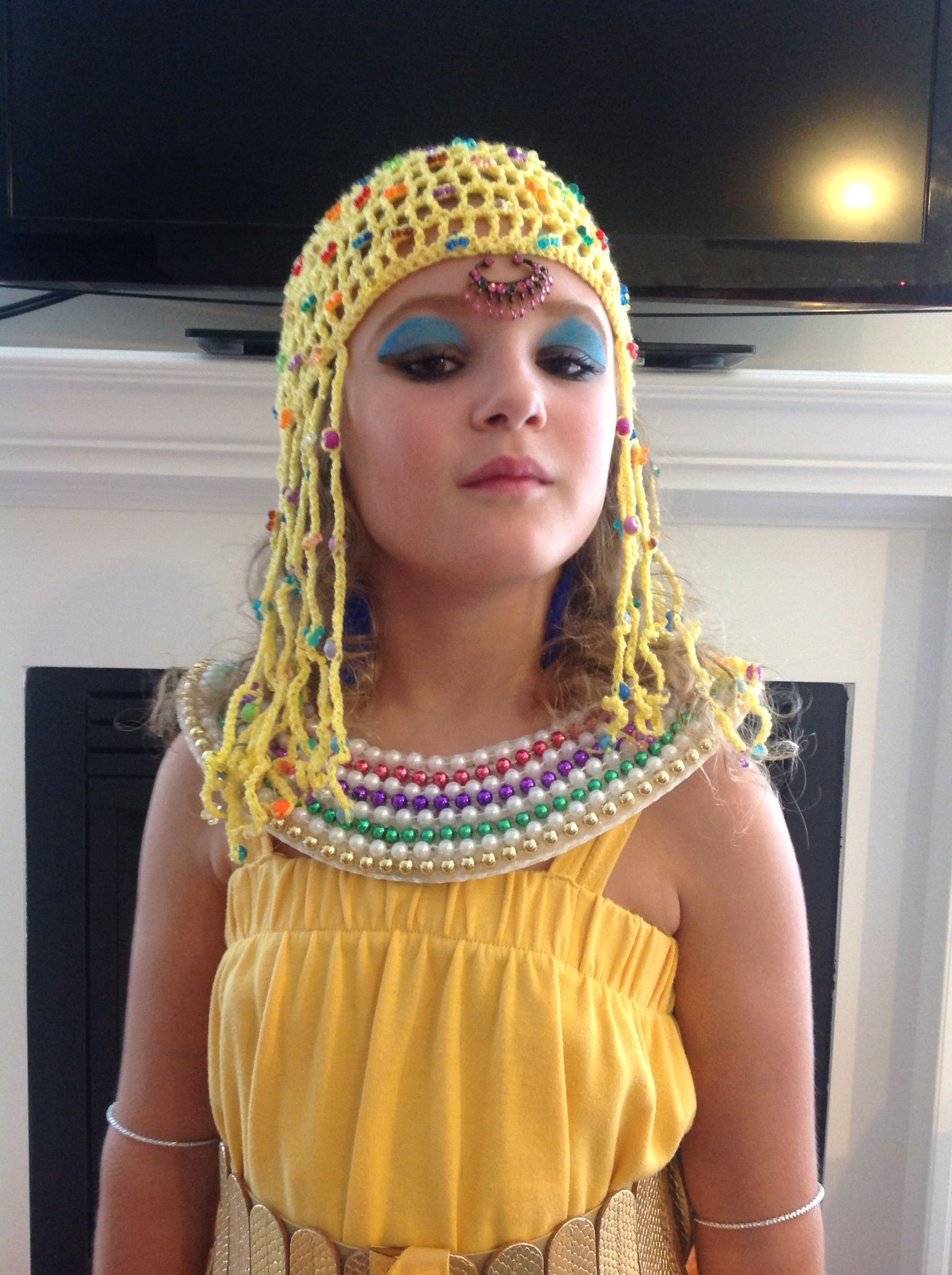 Egyptian Costume DIY
 Cleopatra DIY costume Halloween Pinterest