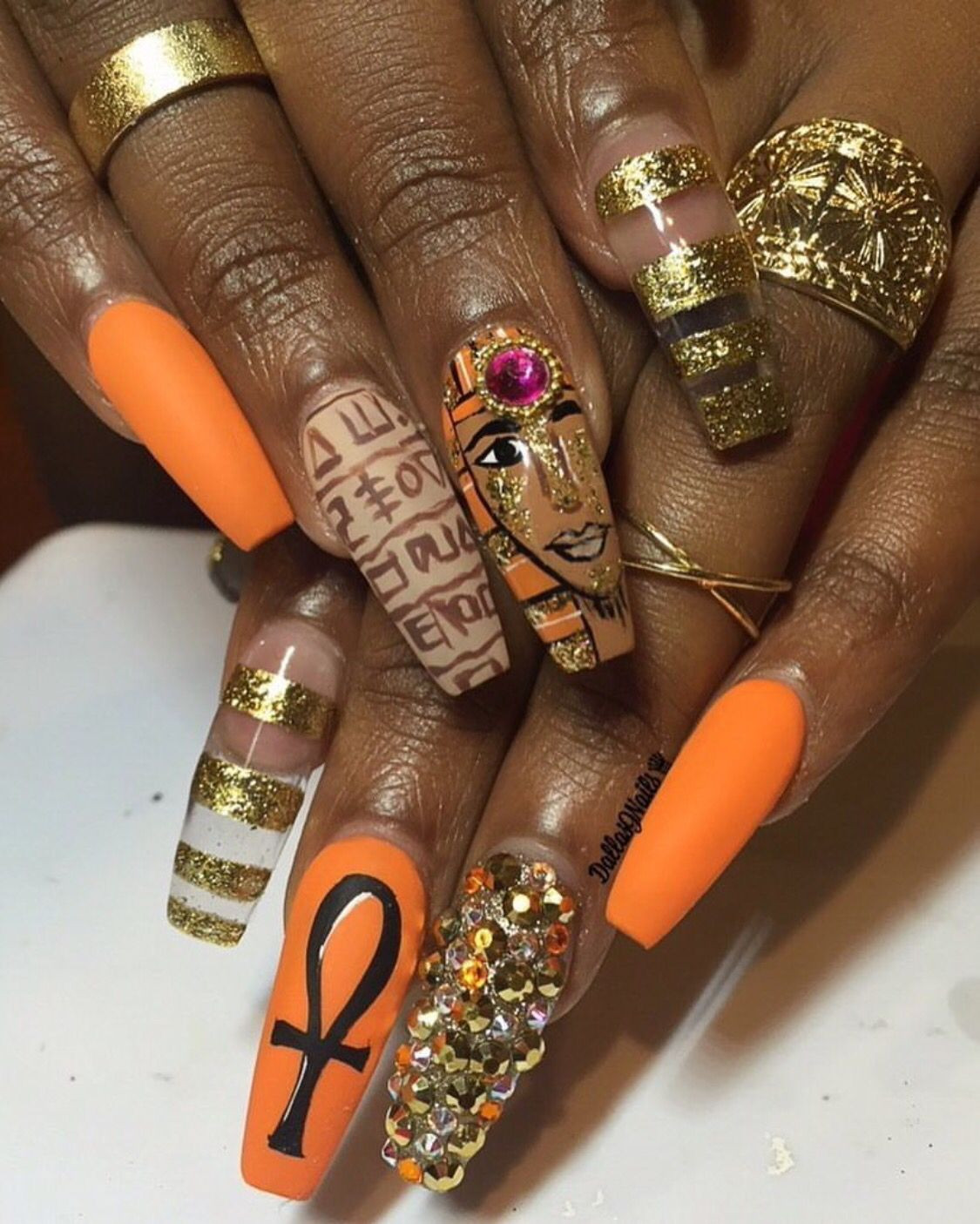 Egyptian Nail Designs
 Pin on Tatts Too