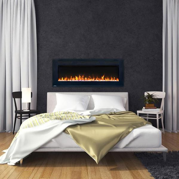 Electric Fireplace Bedroom
 Napoleon Allure 50 inch Linear Wall Mount Electric
