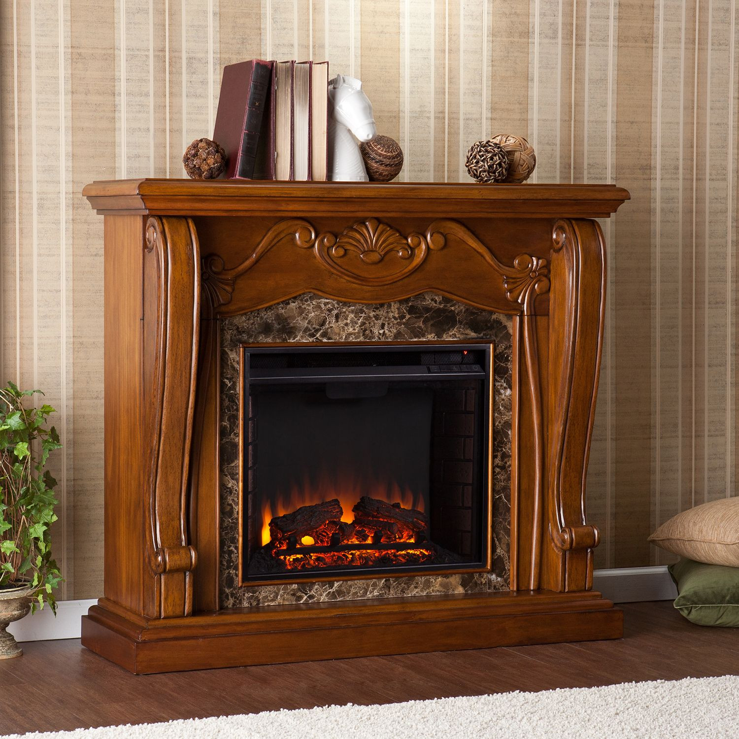 Electric Fireplace Decor
 Electric Fireplace Designs to Warm the Heart