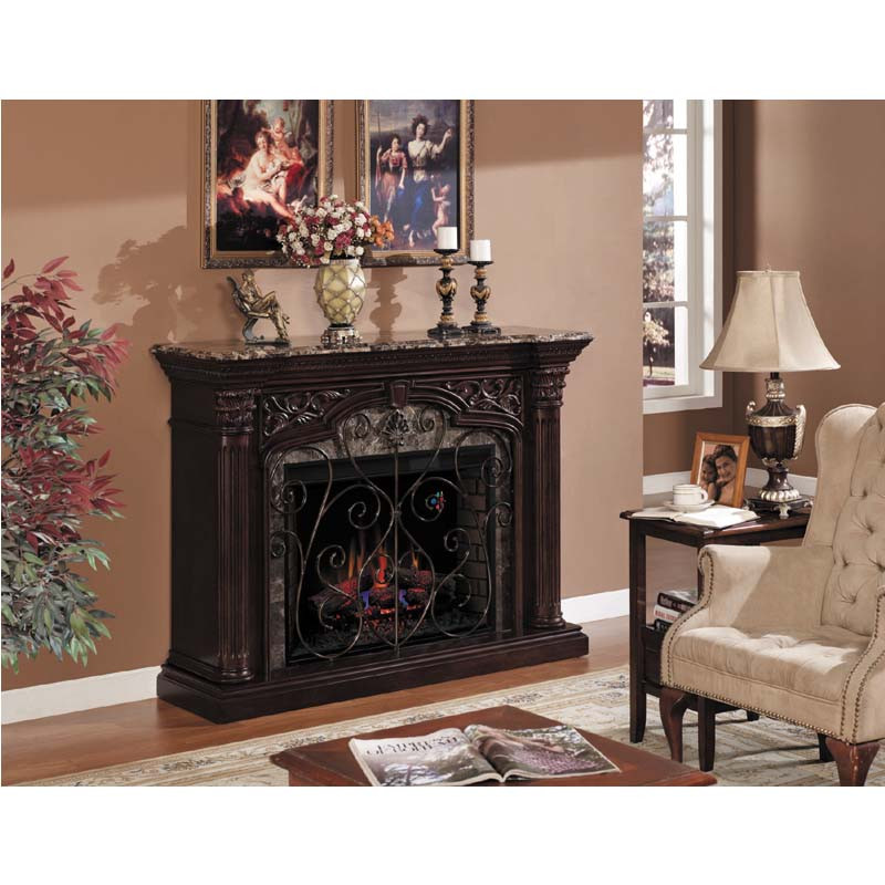 Electric Fireplace With Marble Top
 Classic Flame Astoria Wall Mantel Electric Fireplace with