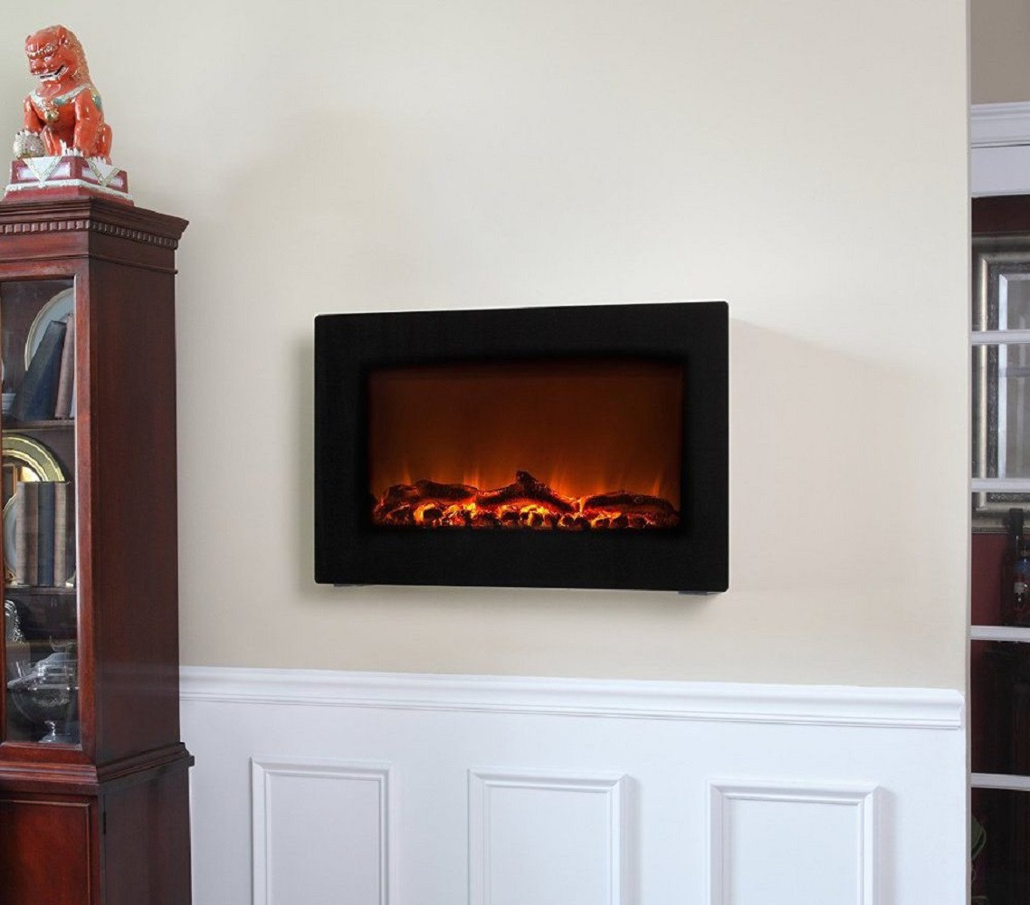 Electric Wall Mounted Fireplace
 Wall Mounted Indoor Electric Fireplace Gad Flow