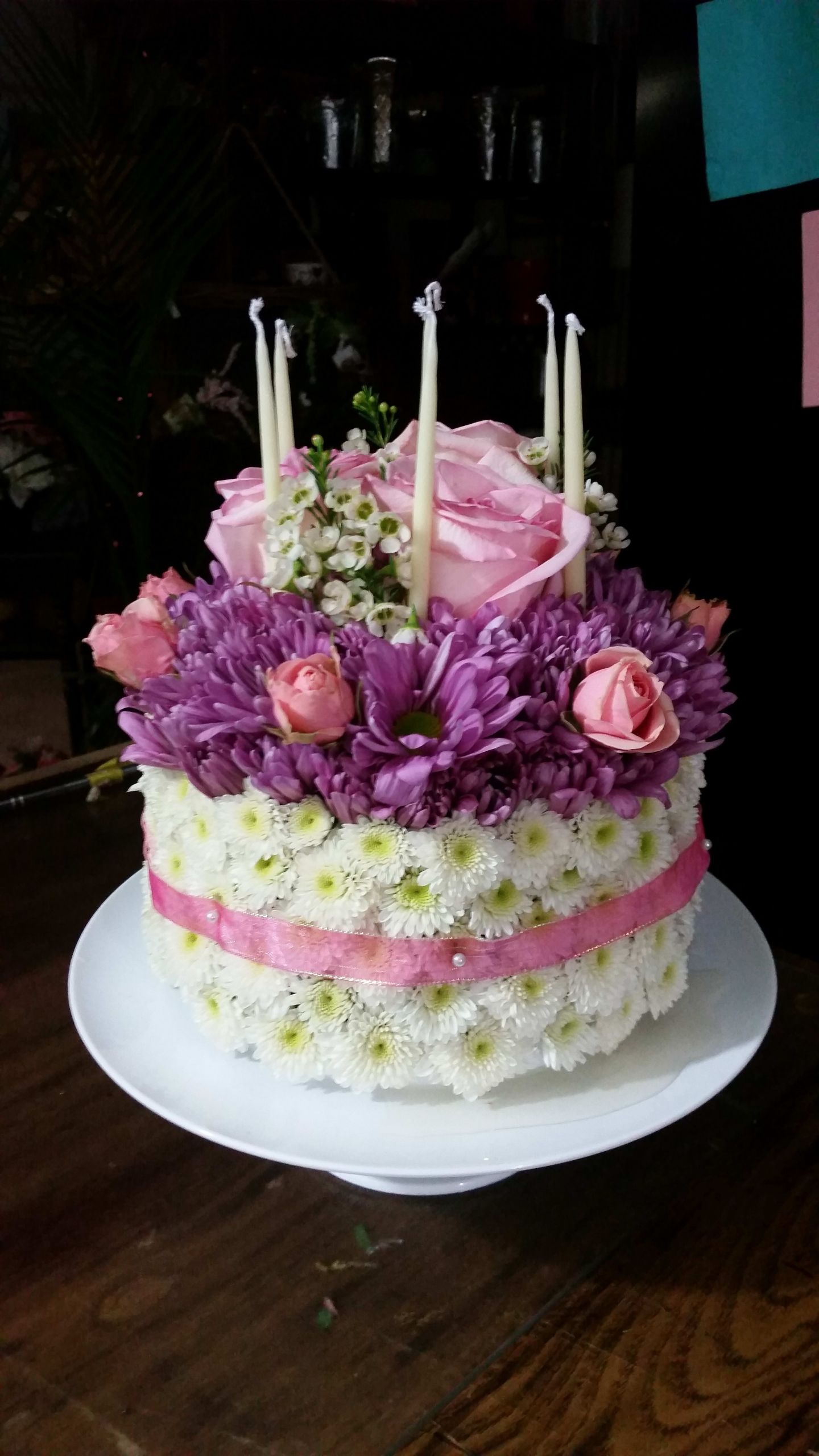 Elegant Birthday Cake
 Blooming Birthday Cake in Wellington OH