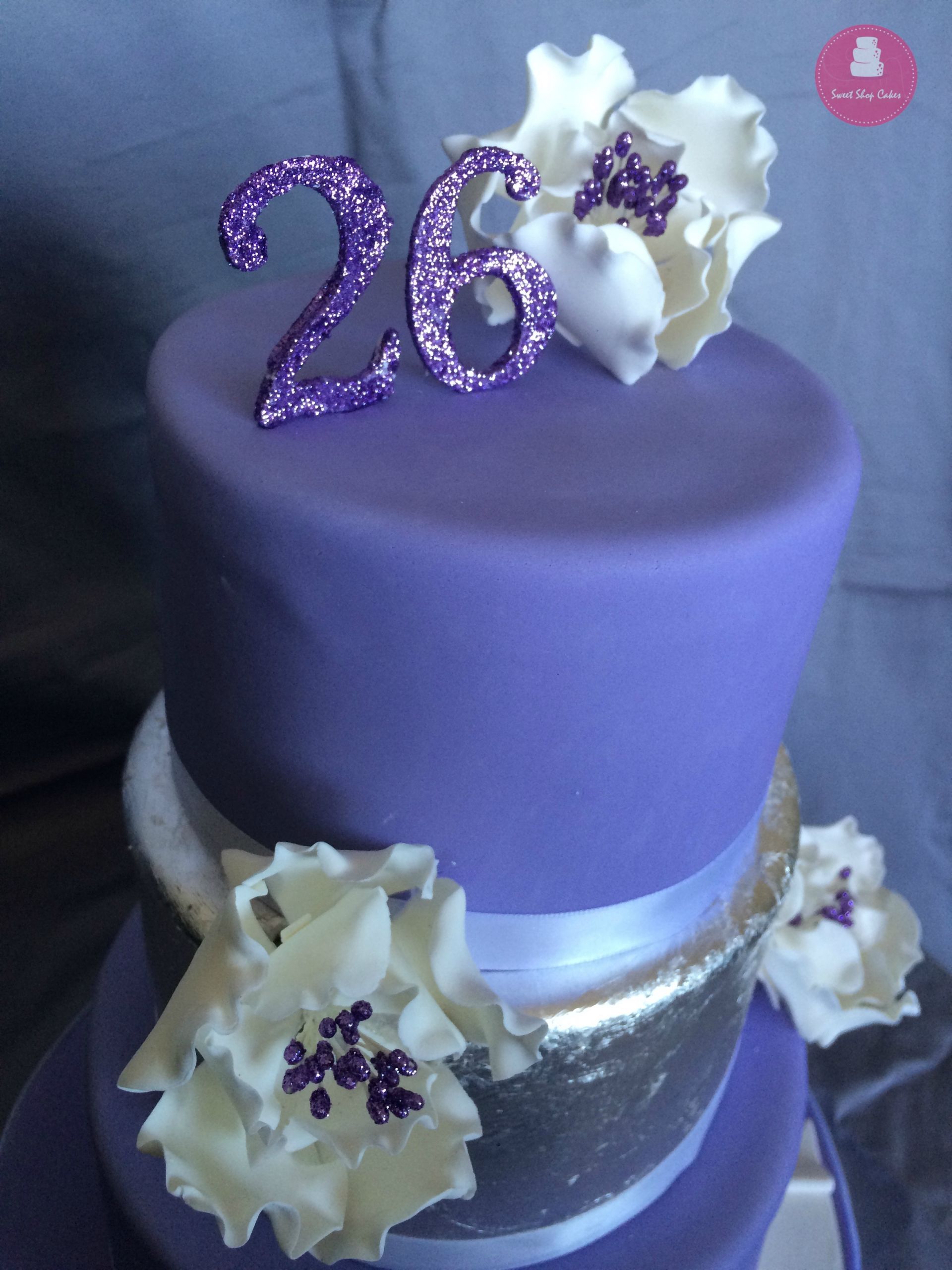 Elegant Birthday Cake
 Elegant 26Th Birthday Cake CakeCentral