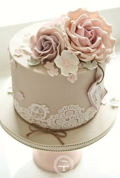 Elegant Birthday Cake
 31 Most Beautiful Birthday Cake for Inspiration