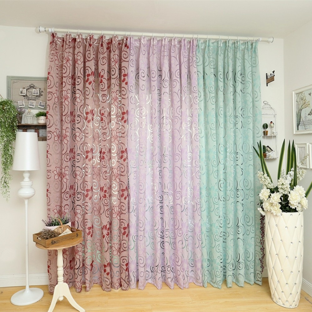 Elegant Curtain For Living Room
 European curtain kitchen multicolored elegant curtains for