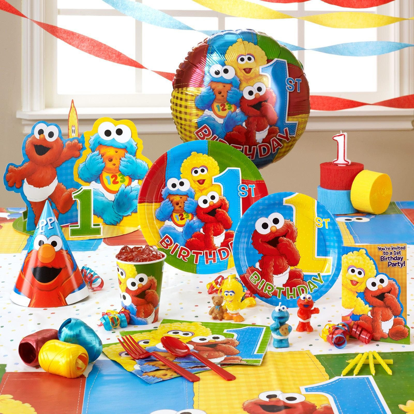Elmo Birthday Party Ideas For 1St Birthday
 Baby Elmo 1st Birthday Party Supplies