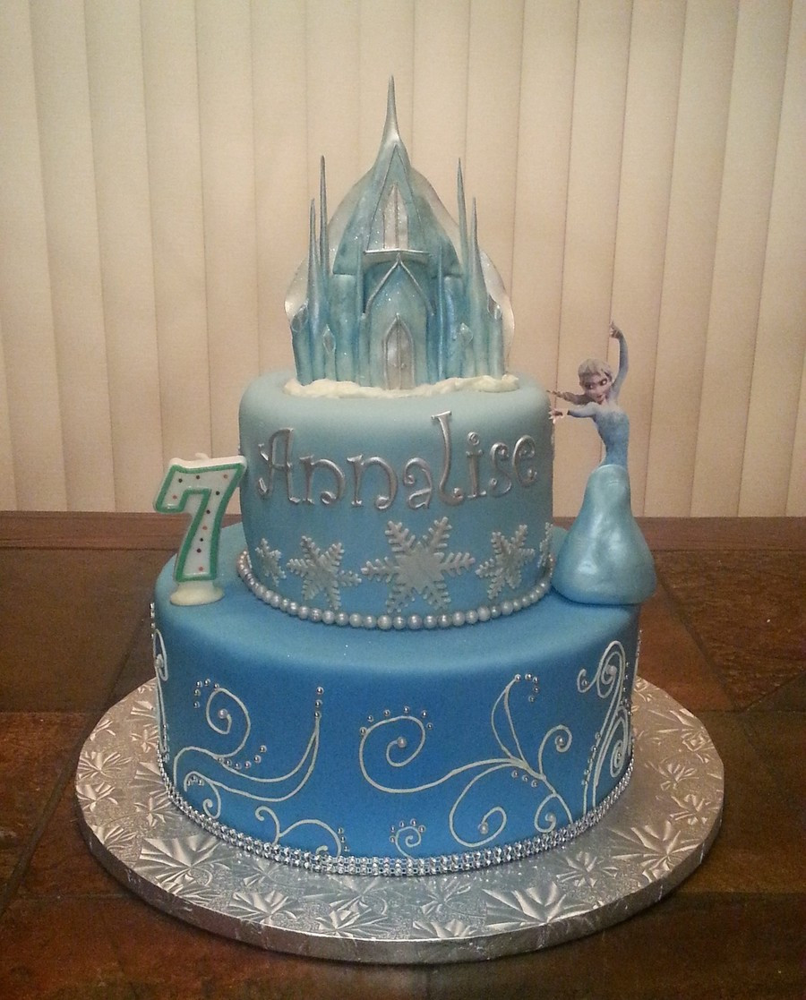 Elsa Birthday Cakes
 Frozen Cake With Elsa CakeCentral