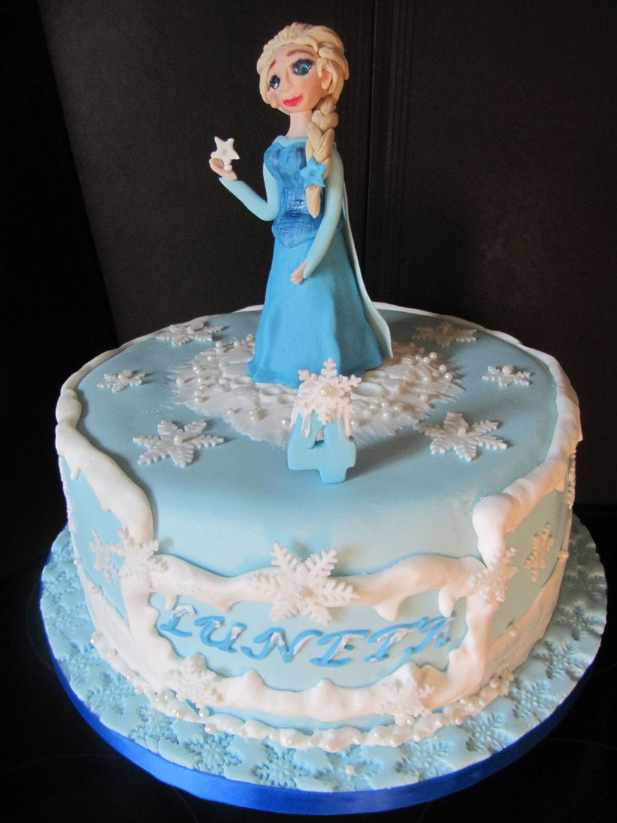Elsa Birthday Cakes
 Elsa Frozen Themed Birthday Cake CakeCentral