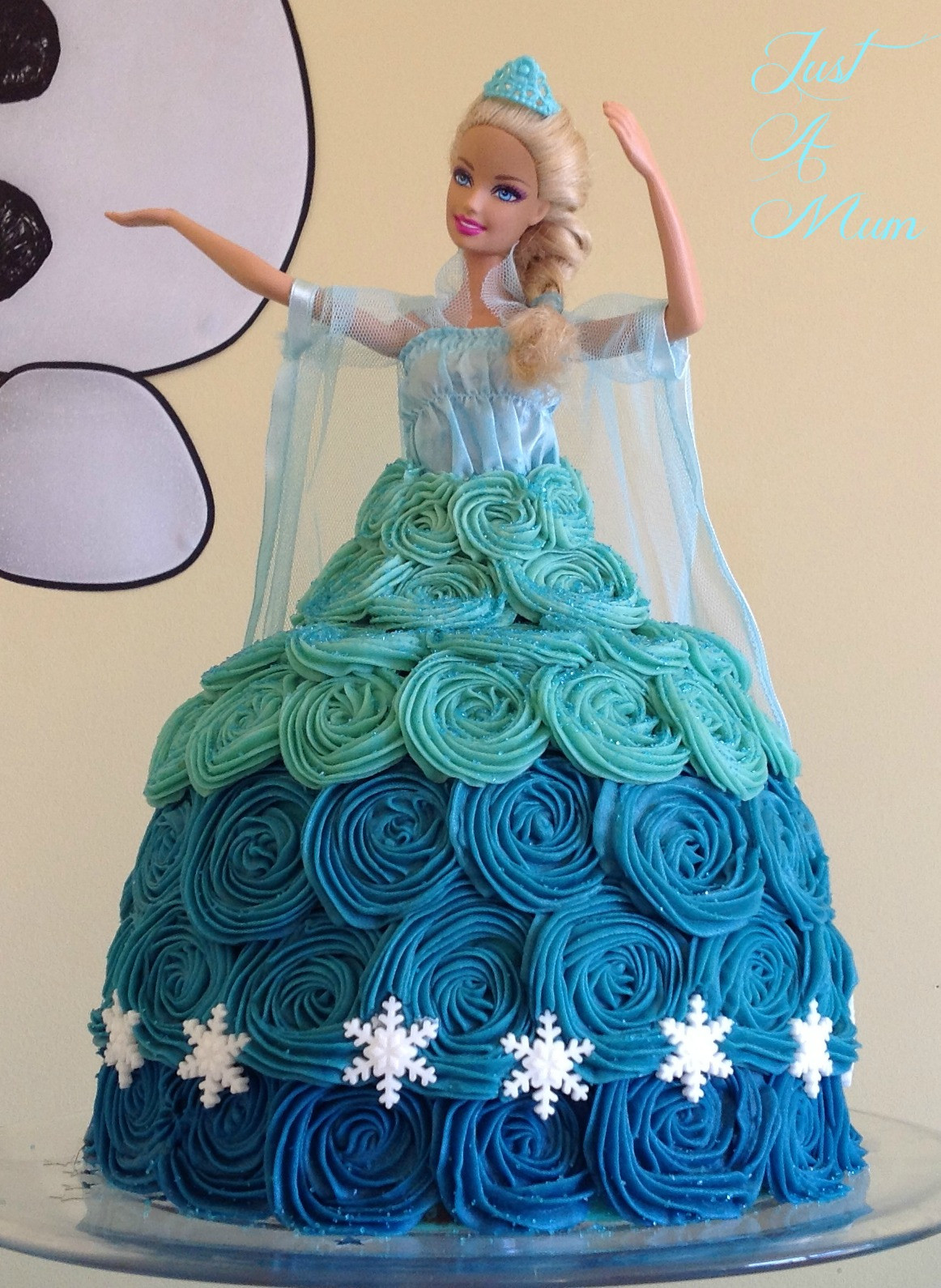 Elsa Birthday Cakes
 ‘Frozen’ Princess Elsa Cake – Just a Mum