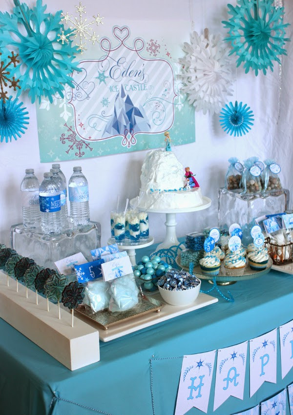 Elsa Birthday Party Supplies
 Sneak Peak Frozen party Frozen party printables