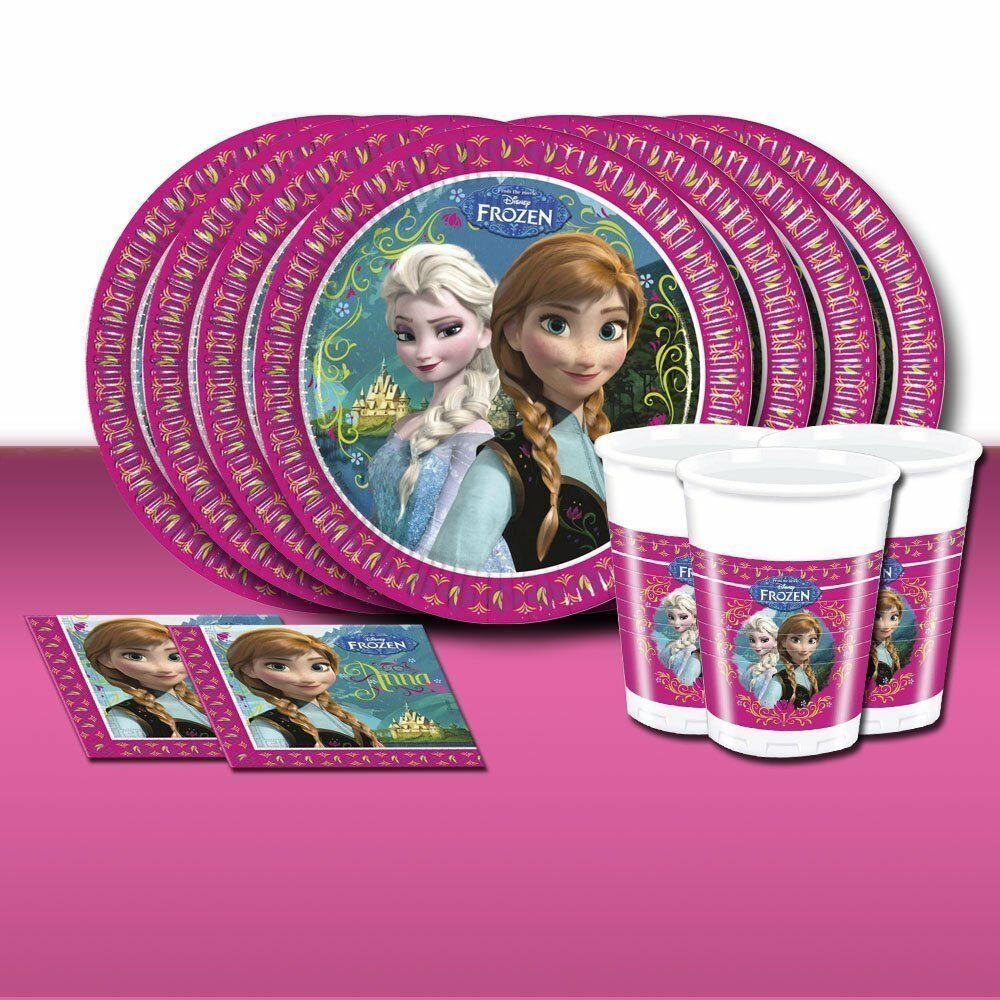 Elsa Birthday Party Supplies
 Disney FROZEN Girls Birthday Party Supplies Tableware and
