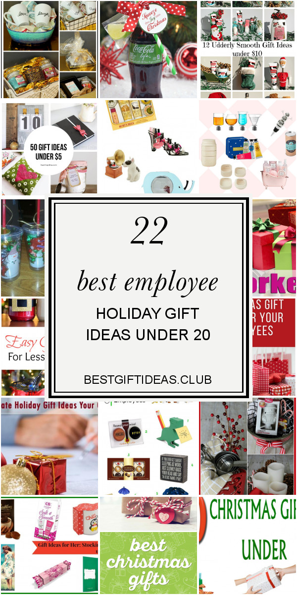 Employee Holiday Gift Ideas Under 20
 22 Best Employee Holiday Gift Ideas Under 20