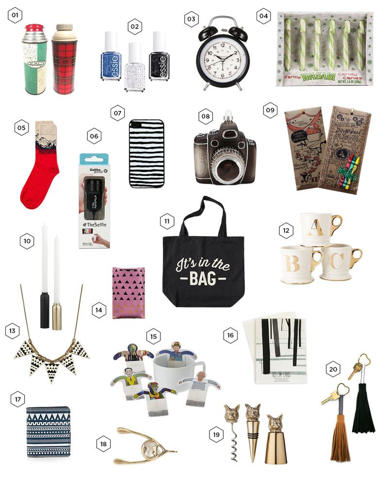 Employee Holiday Gift Ideas Under 20
 Gift Guide 20 Gifts for Him & Her under $20 A Beautiful