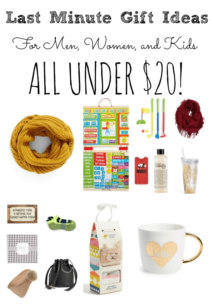 Employee Holiday Gift Ideas Under 20
 Last Minute Gift Ideas Under $20 For Men Women and Kids