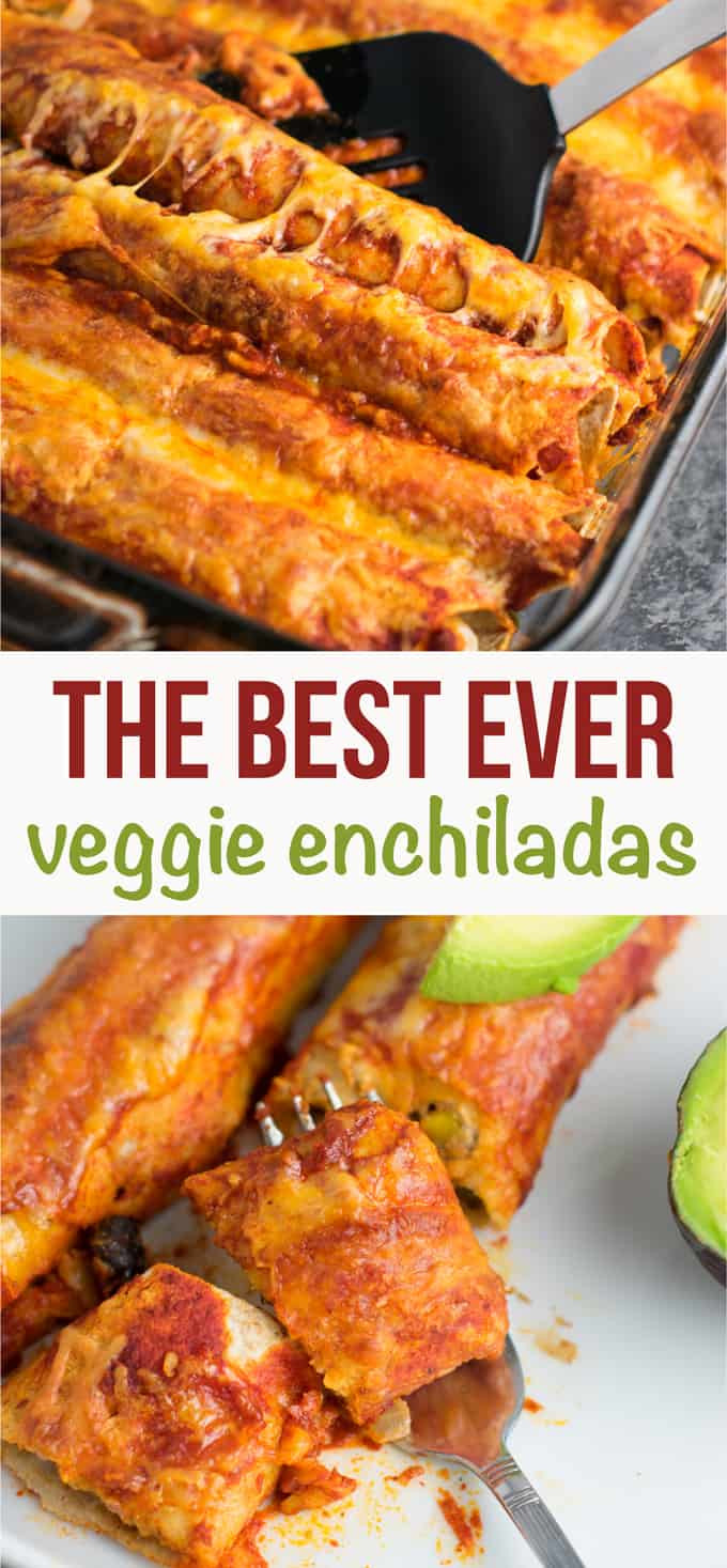 Enchiladas Recipes Vegetarian
 The Best Veggie Enchiladas Recipe Build Your Bite