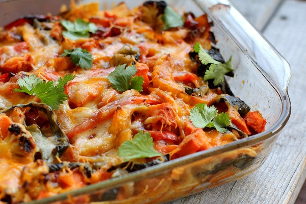 Enchiladas Recipes Vegetarian
 Roasted Ve able Enchiladas