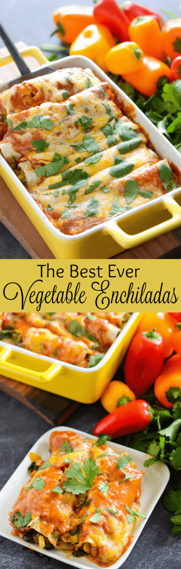 Enchiladas Recipes Vegetarian
 The Best Ve able Enchiladas