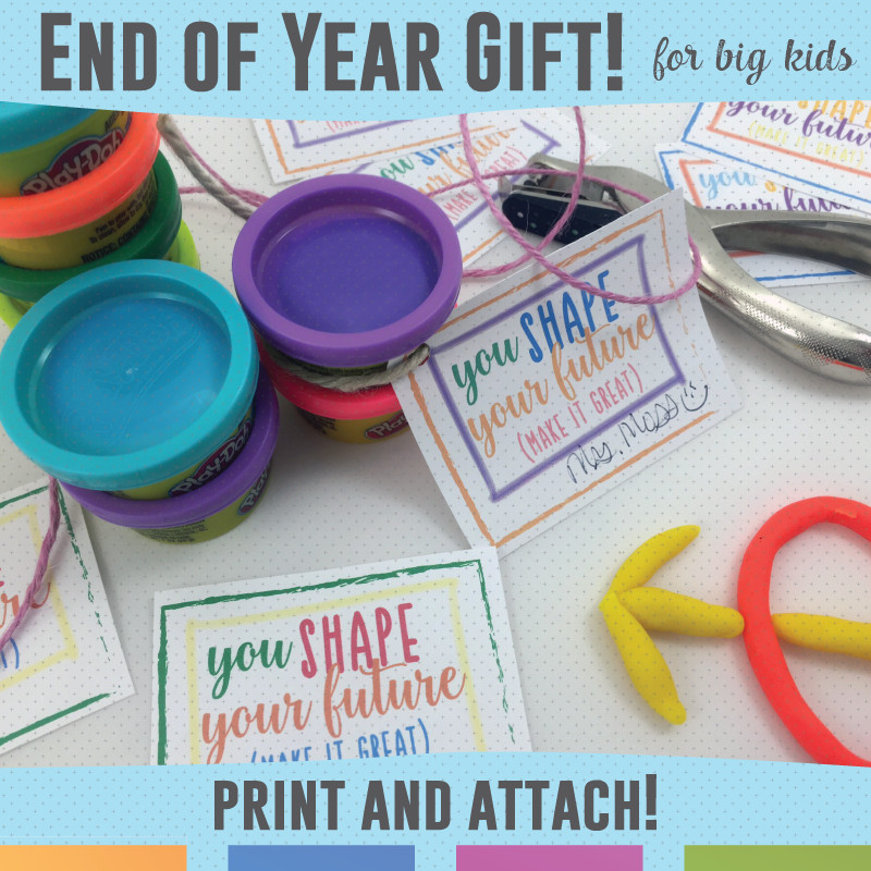 End Of Year Gifts For Kids
 Student Gifts Free End of Year Printables for Big Kids
