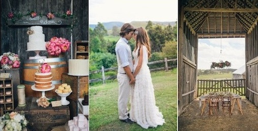 Engagement Party Ideas Australia
 Kara s Party Ideas Rustic Country Barn Wedding Party