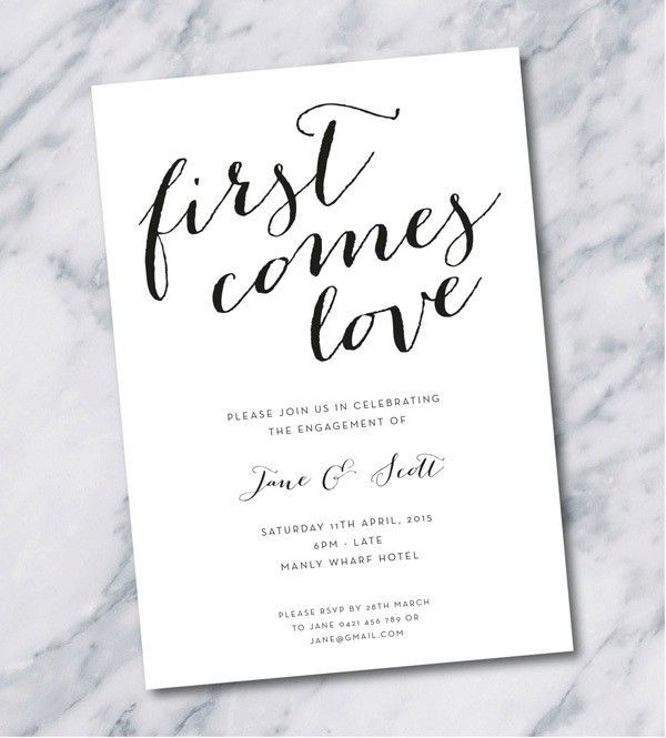 Engagement Party Invitations Ideas
 Engagement Party Invitations