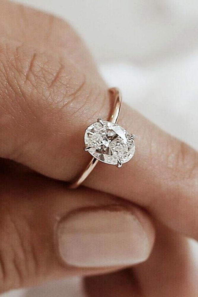 Engagement Rings With Wedding Bands
 24 Oval Engagement Rings That Every Girl Dreams