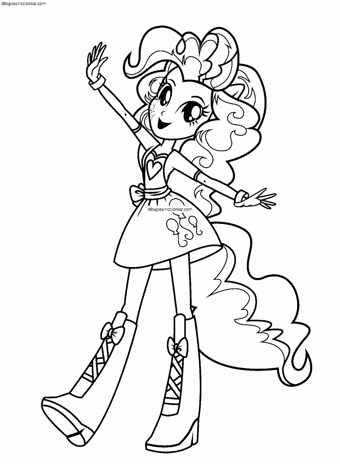 Equestria Girls Pinkie Pie Coloring Pages
 The Best Ideas for Equestria Girls Pinkie Pie Coloring