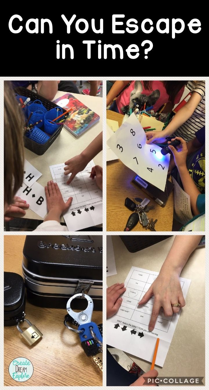Escape Room Games For Kids
 Breakout Games in the Classroom Library