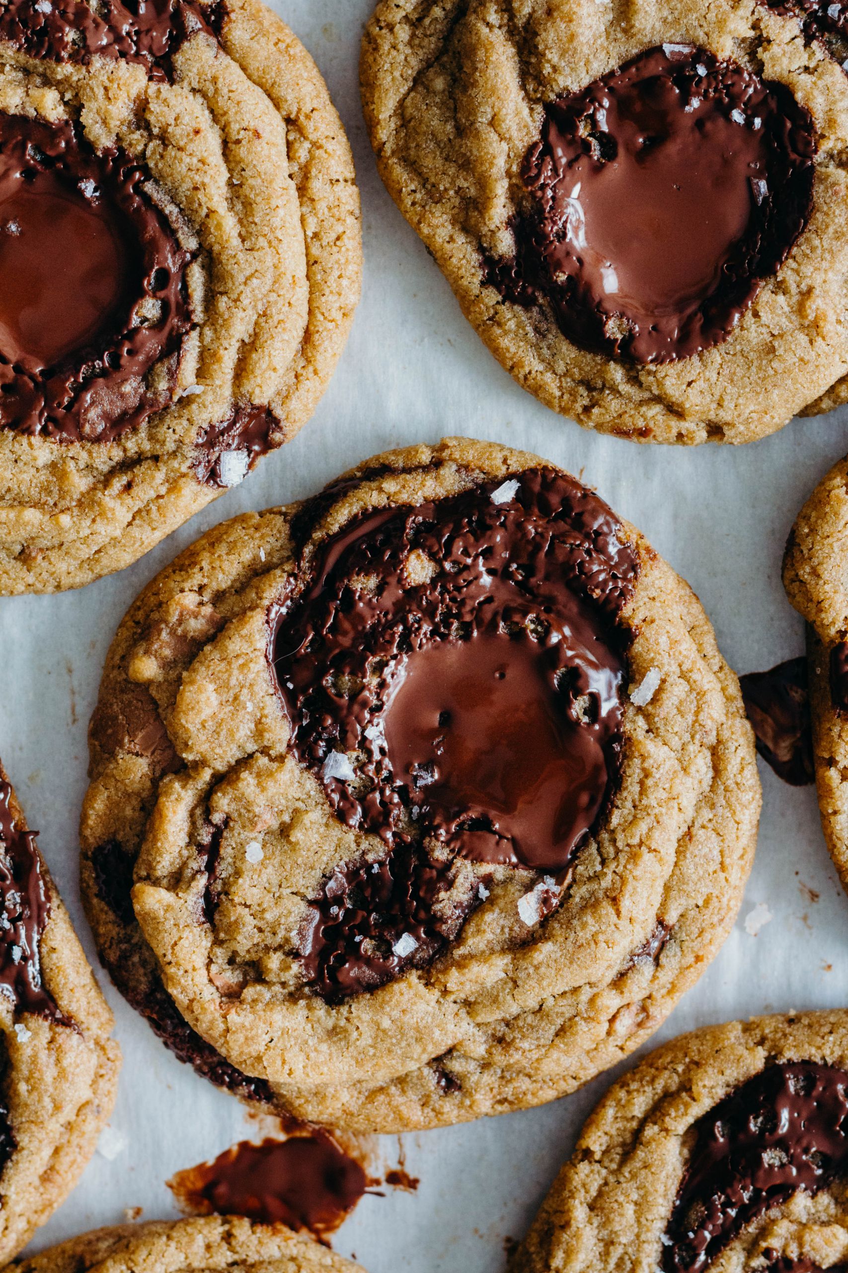 Espresso Chocolate Chip Cookies
 Salted Espresso Rye Chocolate Chip Cookies