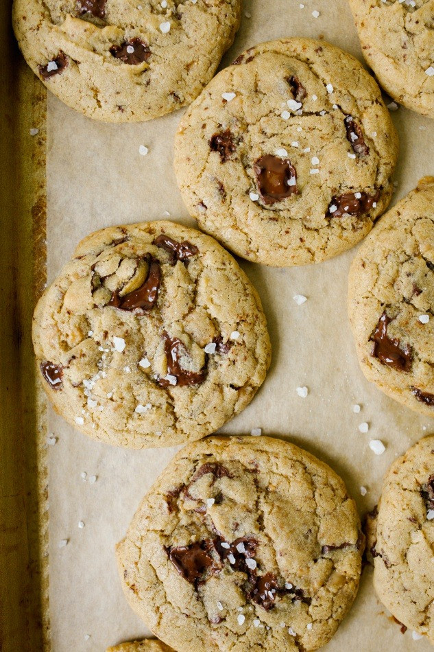 Espresso Chocolate Chip Cookies
 Toffee Espresso Chocolate Chip Cookies Wood & Spoon