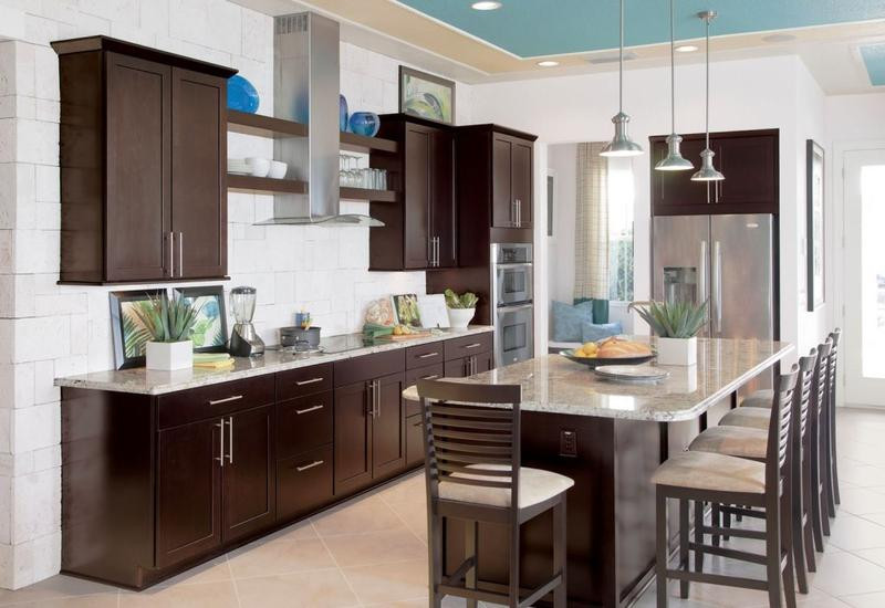 Espresso Kitchen Cabinets
 Espresso Kitchen Cabinets in 12 Sleek and Cool Designs