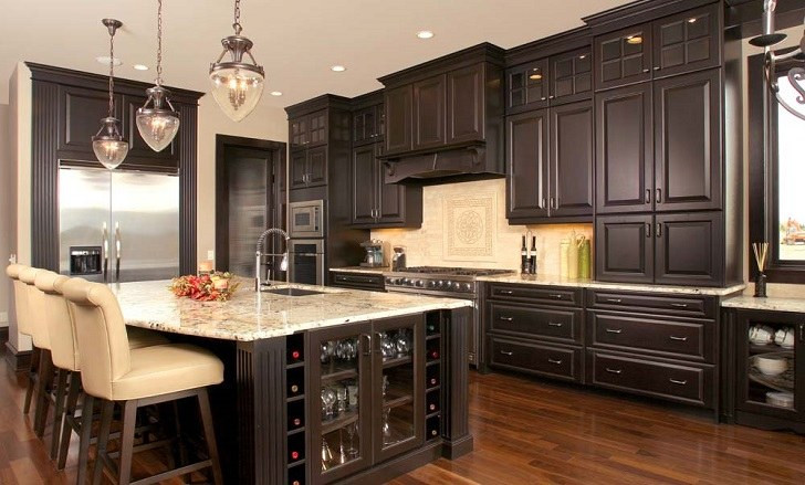 Espresso Kitchen Cabinets
 Espresso kitchen cabinets – trendy color for your kitchen