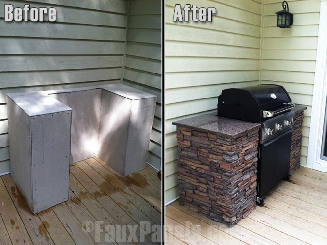Estimated Cost Of Outdoor Kitchen
 This is a great way to create an outdoor kitchen on the