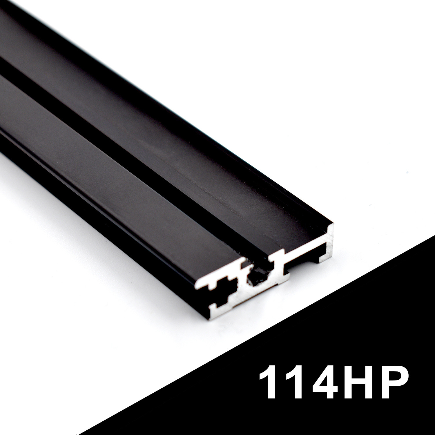 Eurorack Rails DIY
 114HP Black Eurorack Rail