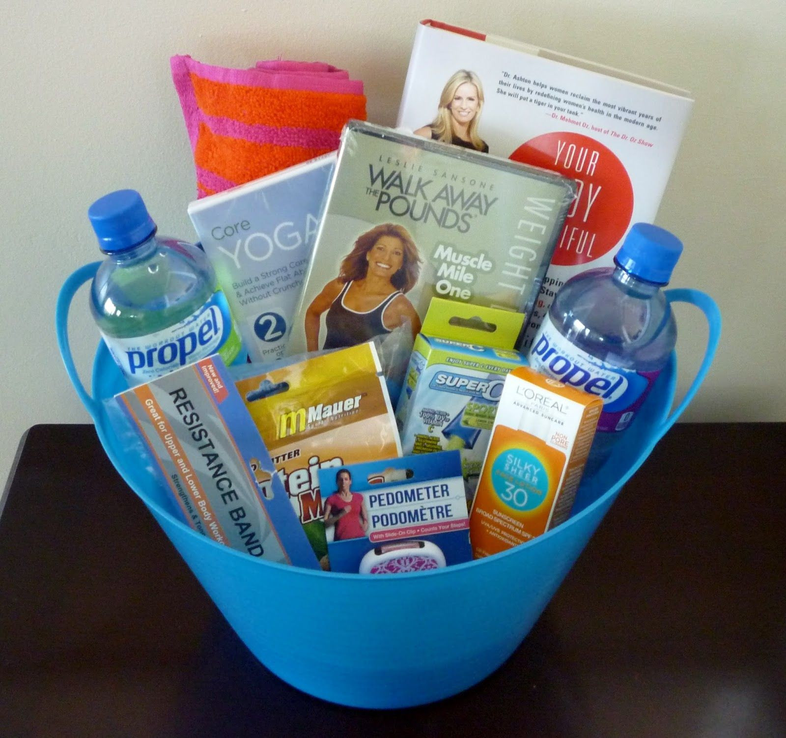 Exercise Gift Basket Ideas
 Exercise Gift Basket